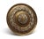 Concentric floral wreath design knob made of brass in an antique finish. The manufacturer and exact date of creation is...