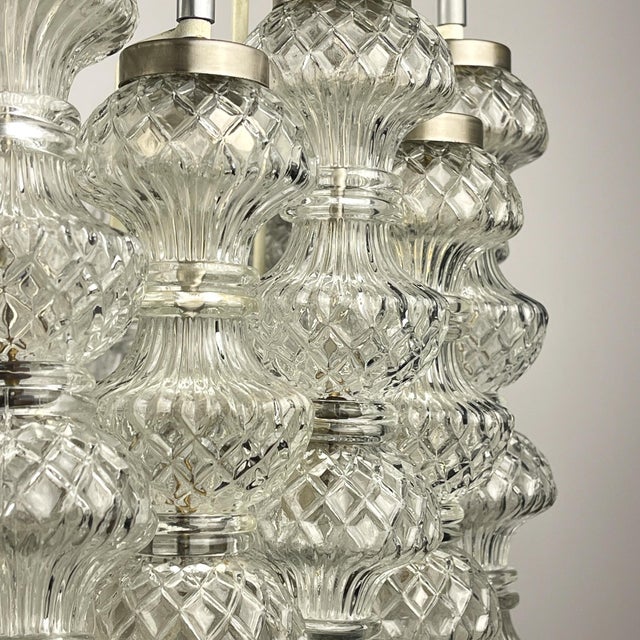 Murano Chandelier by Flavio Poli for Seguso, 1960s For Sale - Image 6 of 18