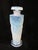 Blue Sabino Paris Orchidees Orchid Flower Opalescent Blue Art Glass Perfume Bottle For Sale - Image 8 of 10