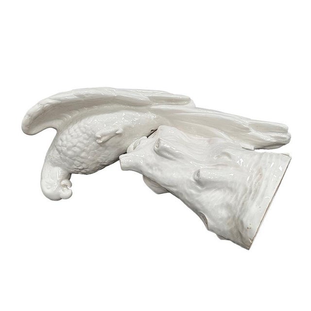 Mid 20th Century Mid-Century Vintage Italian Ceramic Parrot, Circa 1960 For Sale - Image 5 of 8