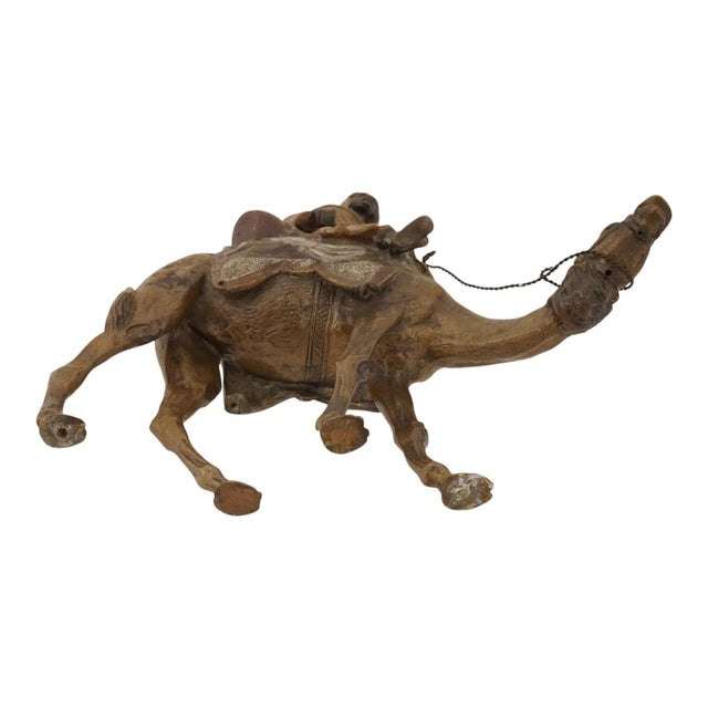 Antique Austrian Bergmann Bronze Bedouin Sculpture For Sale In New York - Image 6 of 7