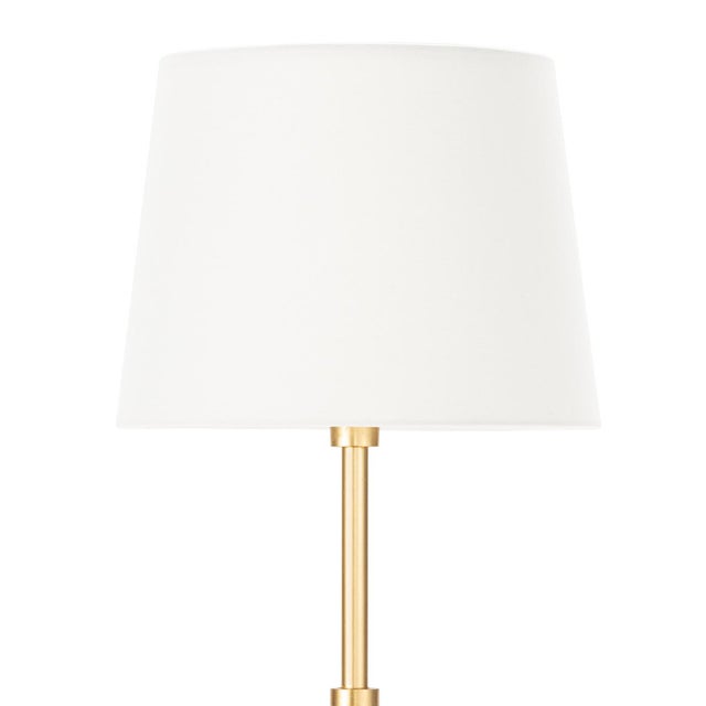 Contemporary Auburn Crystal Buffet Lamp For Sale - Image 3 of 7