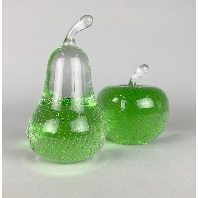 Glass Paperweights by Milan Metelák, 1970s, Set of 2 For Sale - Image 6 of 11