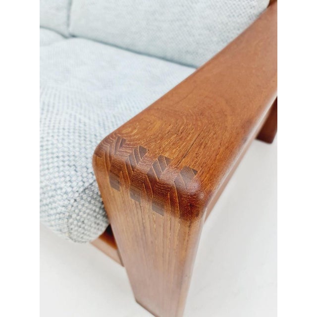 Mid-Century Sofa in Teak by EMC, 1960 For Sale - Image 5 of 11