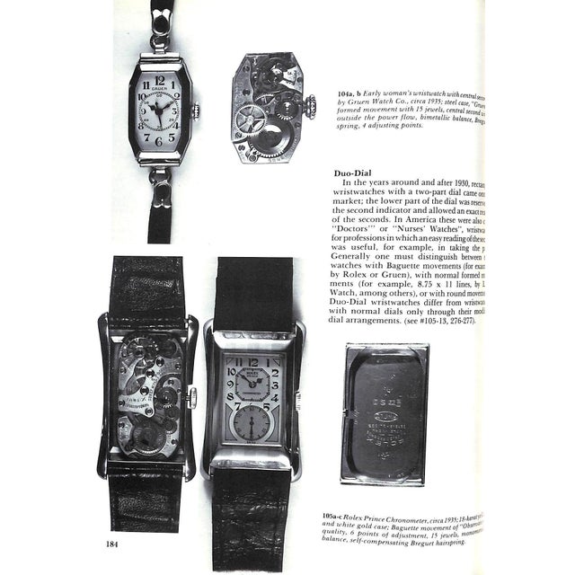 "Wristwatches History of a Century's Development" 1986 Brunner, Gisbert L. Muhe, Richard Kahlert, Helmut For Sale - Image 12 of 12