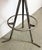 Brown Industrial Grey Workshop Stool, 1960s For Sale - Image 8 of 17