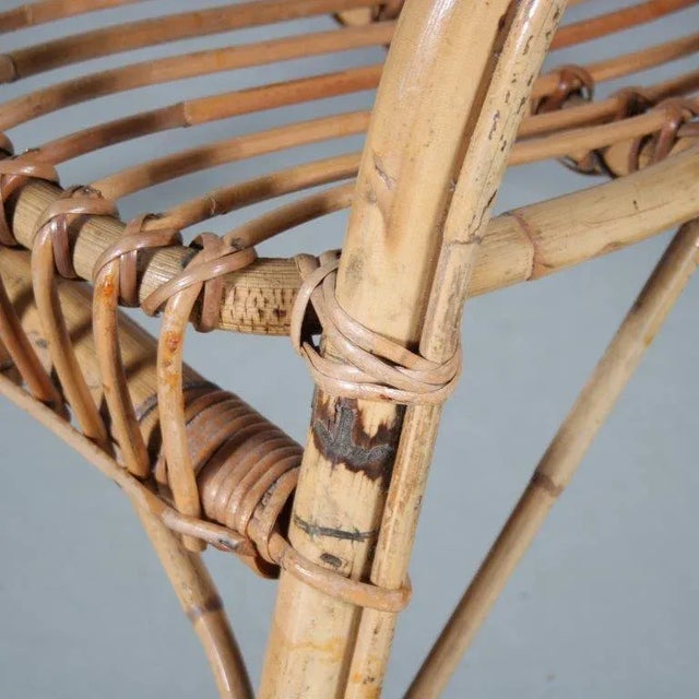 French Riviera Chair by Franco Albini, Italy, 1950s For Sale - Image 11 of 12