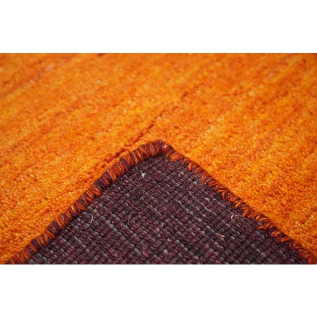 Vintage Gabbeh Rug 6'9'' x 9'9'' For Sale - Image 9 of 10