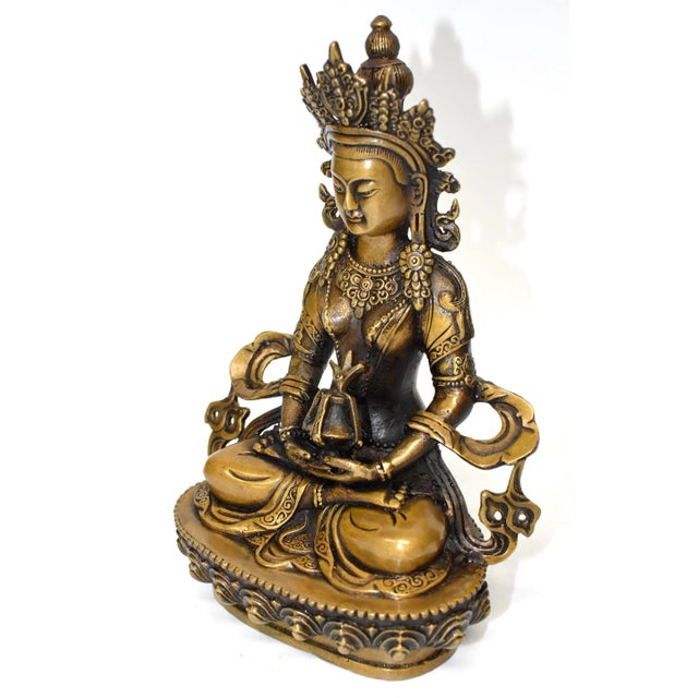 Tibetan Amitayus Buddha For Sale - Image 12 of 13