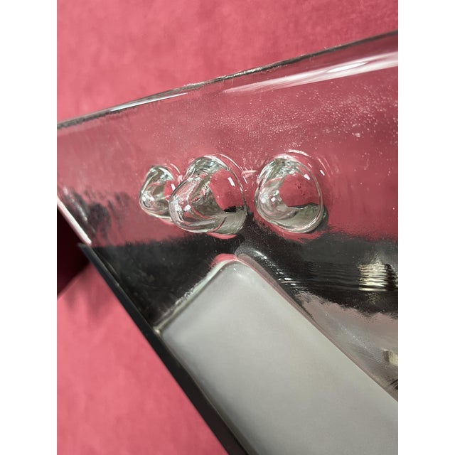 Black Murano Glass Wall Lamps, 1970s, Set of 2 For Sale - Image 8 of 18