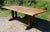 English Rustic Elm Barn Table, 1920s For Sale - Image 6 of 12