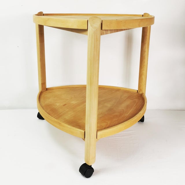Modernist Side Table, Denmark, 1980s For Sale - Image 4 of 11