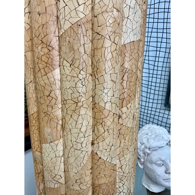 Highly Unusual Pen Shell Grandfather Clock, Circa 1980s For Sale - Image 9 of 16