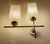 Mid-Century Modern French Glass Sconces, 1960s, Set of 2 For Sale - Image 4 of 18