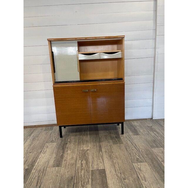 Vintage Model U-560 Closet with Sliding Doors and Drawers by Jiroutek, 1975 For Sale - Image 8 of 8
