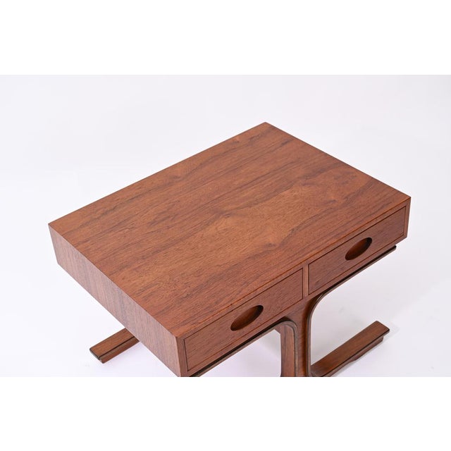 Black Mid-Century Italian Model 554 Coffee Table by Gianfranco Frattini for Bernini, 1960s For Sale - Image 8 of 18