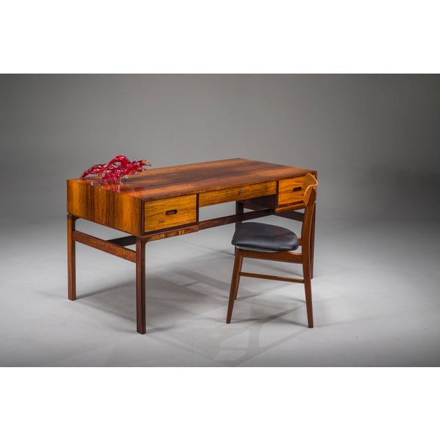Model 80 Executive Desk by Arne Wahl Iversen for Vinde Møbelfabrik, Denmark, 1950s For Sale - Image 17 of 18