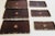 Wood Vintage Anglo-Indian Stacking Wood Trays With Inlay - Set of 6 For Sale - Image 7 of 12