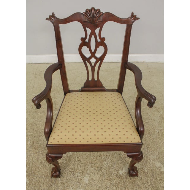 Age: C.2000 Details: Model 112 Finish No. 29 Ball & Claw Feet High Quality Construction 18 C. Design Chippendale Style...