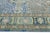 Modern Tabriz Style Medallion Wool Area Rug – Vibrant Blue, Sage Green & Yellow For Sale - Image 4 of 12