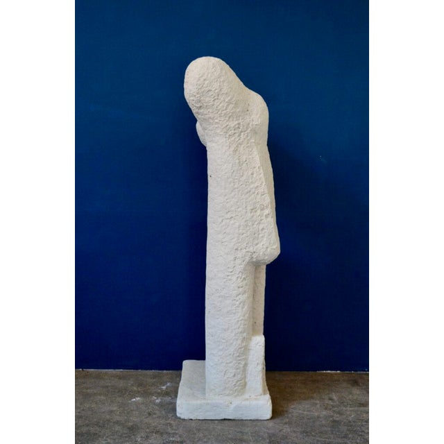 Italian Artist, Large Anthropomorphic Sculpture, 1970s, Plaster For Sale - Image 4 of 18