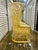 Vintage 1970s High-Back Rattan Wingback Lounge Chairs — Sculptural Coastal Mid-Century Modern Pair For Sale - Image 11 of 11