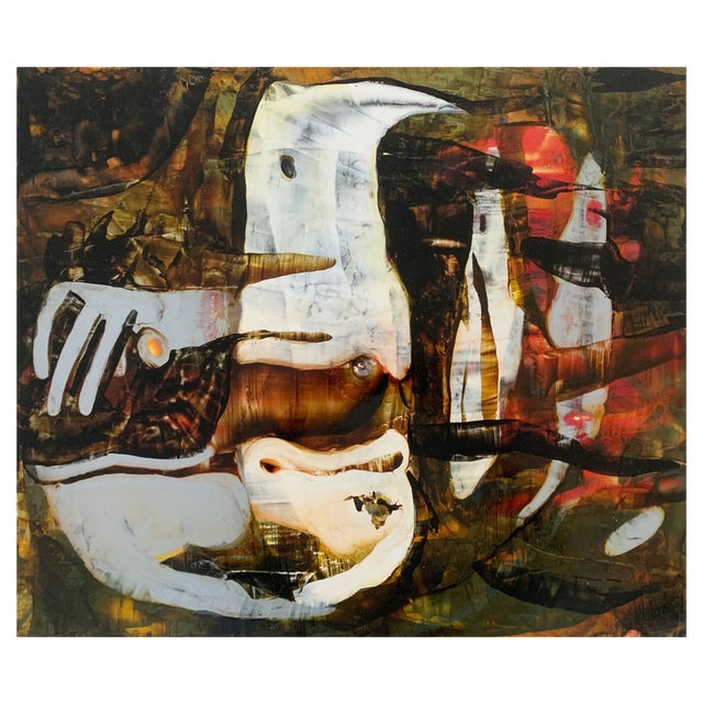 Monika Rossa, Modality 14, 2024, Acrylics on Board For Sale