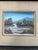 Nice autumnal landscape painting in the mountains of Montreal, Canada. The painting is signed J. Cham M.D., Montreal 76”...