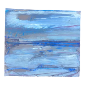 Contemporary Original Abstract Seascape Painting Signed