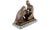 Neo-Classical Nude Bronze Sculpture of Ganymede and Zeus' Eagle For Sale - Image 4 of 9