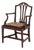 George III Style Mahogany Arm Chair For Sale