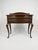 Bow-Fronted Side Table with Gallery, Early 20th Century For Sale - Image 6 of 6