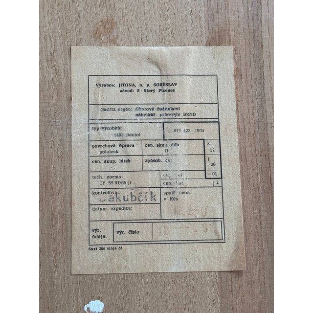 Jitona Extendable Dining Table, 1960s For Sale - Image 10 of 13