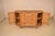 Victorian 19th Century English Pine Dresser Base With Bowed Front For Sale - Image 3 of 9