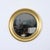 Metal Mid-Century Golden Aluminum Round Mirror attributed to Sergio Mazza for Artemide, Italy, 1960s For Sale - Image 7 of 14