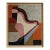 Souvenir D’une Harmonie, Abstract Geometric Oil Painting Framed by Sophie Dumont For Sale