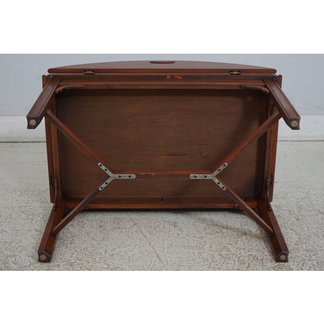Henkel Harris Cherry Chippendale Butler Coffee Table For Sale - Image 11 of 12