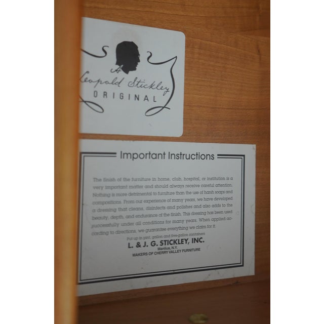 Stickley Cherry New England Style Highboy For Sale - Image 17 of 18