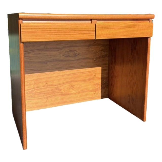 Danish Teak Desk/Vanity For Sale