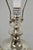 Metal Contemporary Modern Silver & Gold Ceramic "Allegheny" Table Lamp by Uttermost For Sale - Image 7 of 13