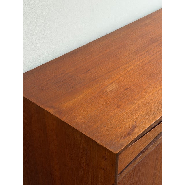 Norwegian Teak Sideboard, Attributed to Gustav Bahus, 1960s For Sale - Image 10 of 12
