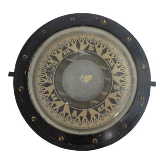 Kelvin & Wilfrid O White Co Boston Nautical Ship Navigation Maritime Compass For Sale