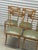 1950s Italian Dining Chairs With Sculptural Backs in the Style of Pirelli Sapsa - Set of 5 For Sale - Image 13 of 15