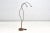Floor Lamp Style of Ron Arad, Italy. Lamp is absolutely gorgeous, sits on wooden base with brass ball feet. Measures 4'...