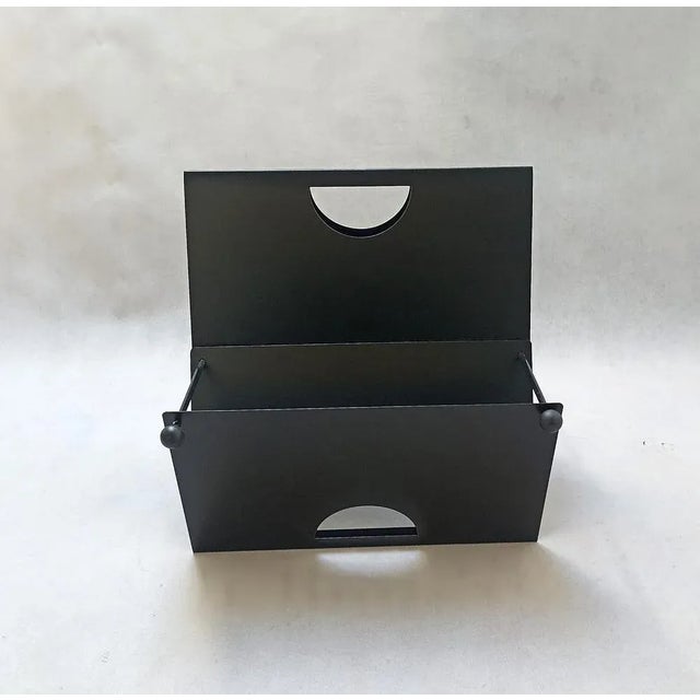 Magazine Rack, Italy, 1980s For Sale - Image 5 of 9