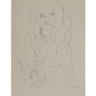 Henri Matisse, Mariée et son jupon, Nude, Lithograph For Sale