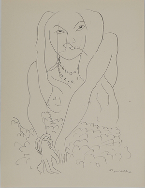 Henri Matisse, Mariée et son jupon, Nude, Lithograph