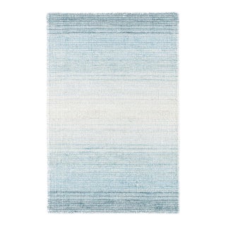 Dash & Albert by Annie Selke Pandora Sky Loom Knotted Rug, 8' x 10' For Sale
