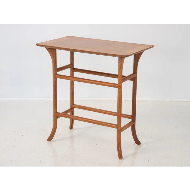 T.H. Robsjohn-Gibbings for Widdicomb Saber Leg Side Table For Sale In New York - Image 6 of 9