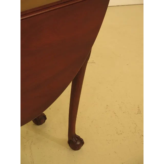 Kittinger Colonial Williamsburg Clawfoot Table For Sale - Image 9 of 13